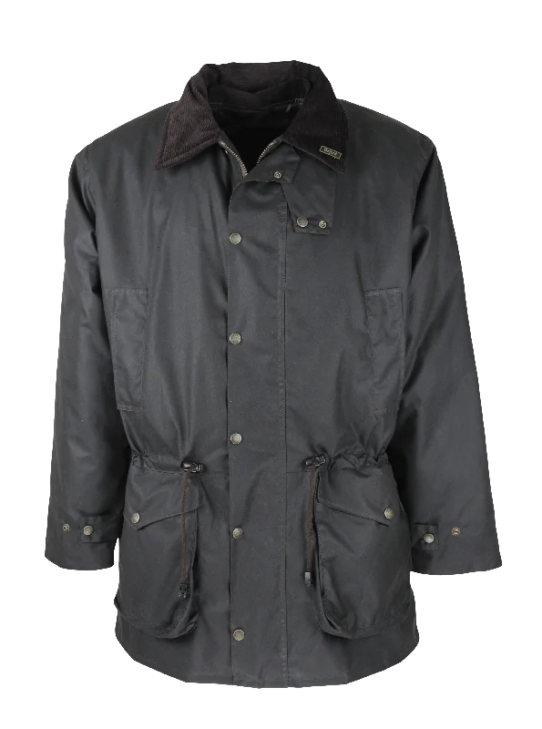 W21 - Bray 3 in 1 Wax Jacket (Vented) - BROWN Rugged Men's Outdoor 