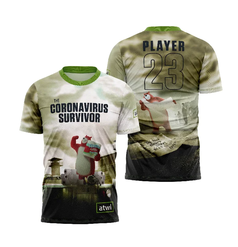 Coronavirus Survivor Men's Jersey Bohemian Men's Free