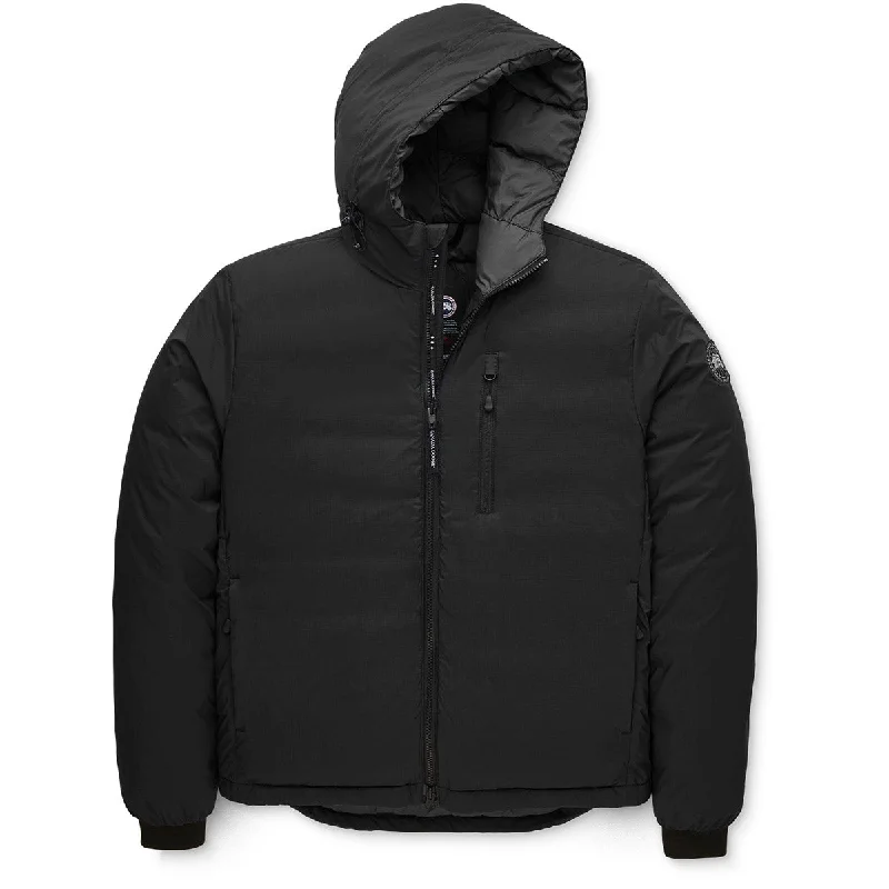 Men's Lodge Down Hoody Black Label Masculine Men's Thick