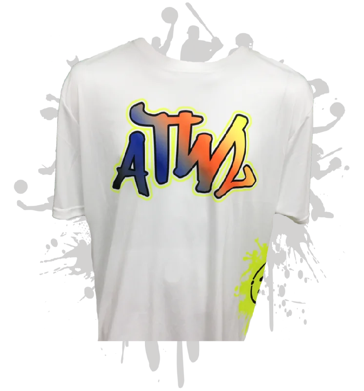 ATWL Vibrant Men's White Sub Dye Jersey Practical Men's Multi