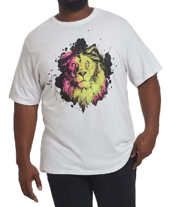 Neon Lion T-Shirt Dynamic Men's Glow