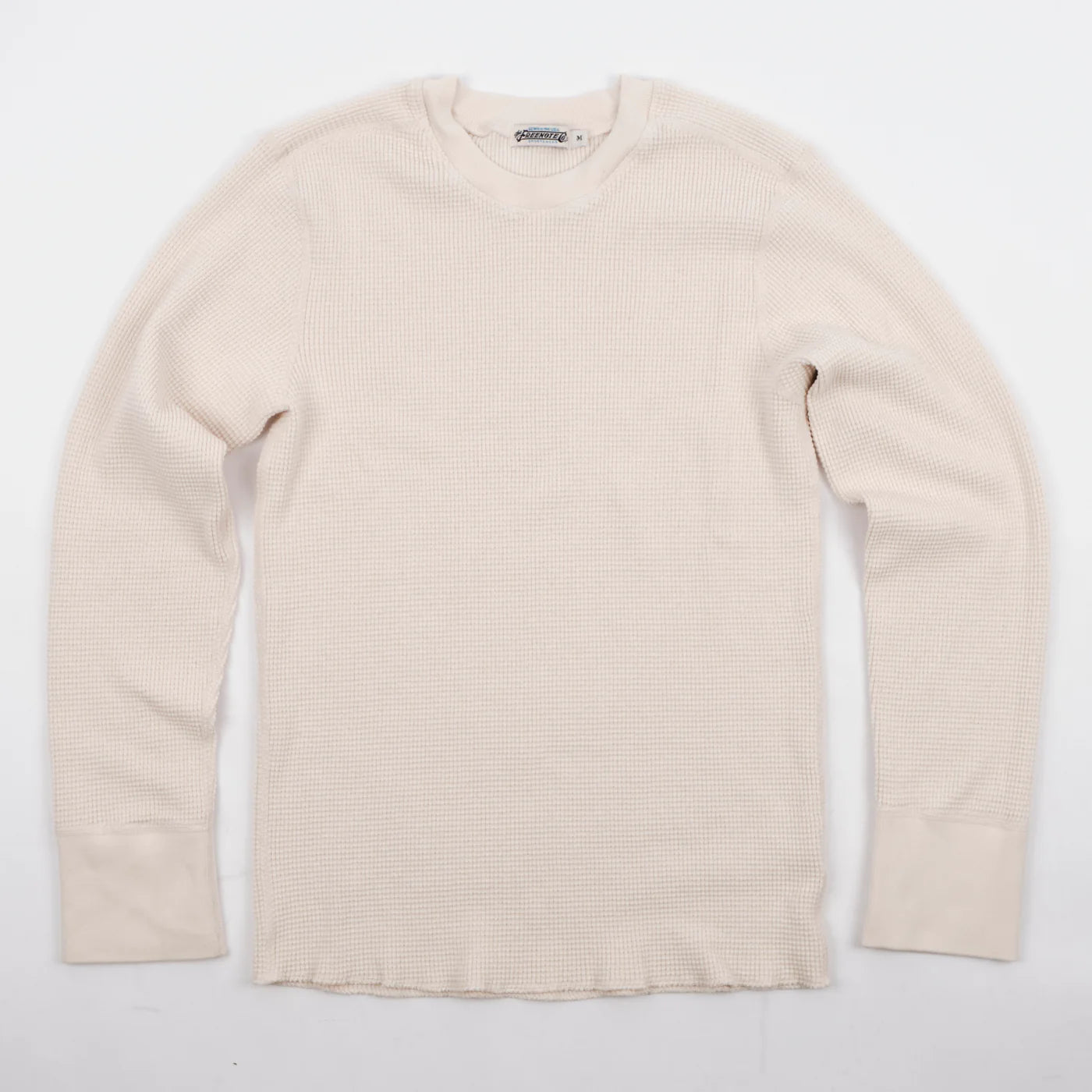 Freenote Cloth - Thermal L/S Natural Cozy Men's Winter