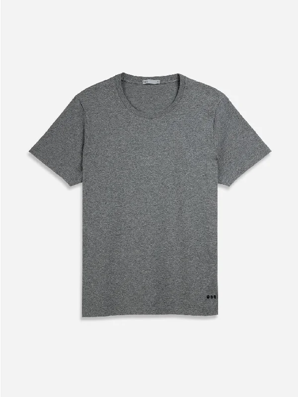 Heather Village Crew Neck Tee Refined Men's European