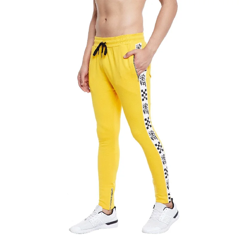 Lemon  Stripped Zipped SweatPants Business