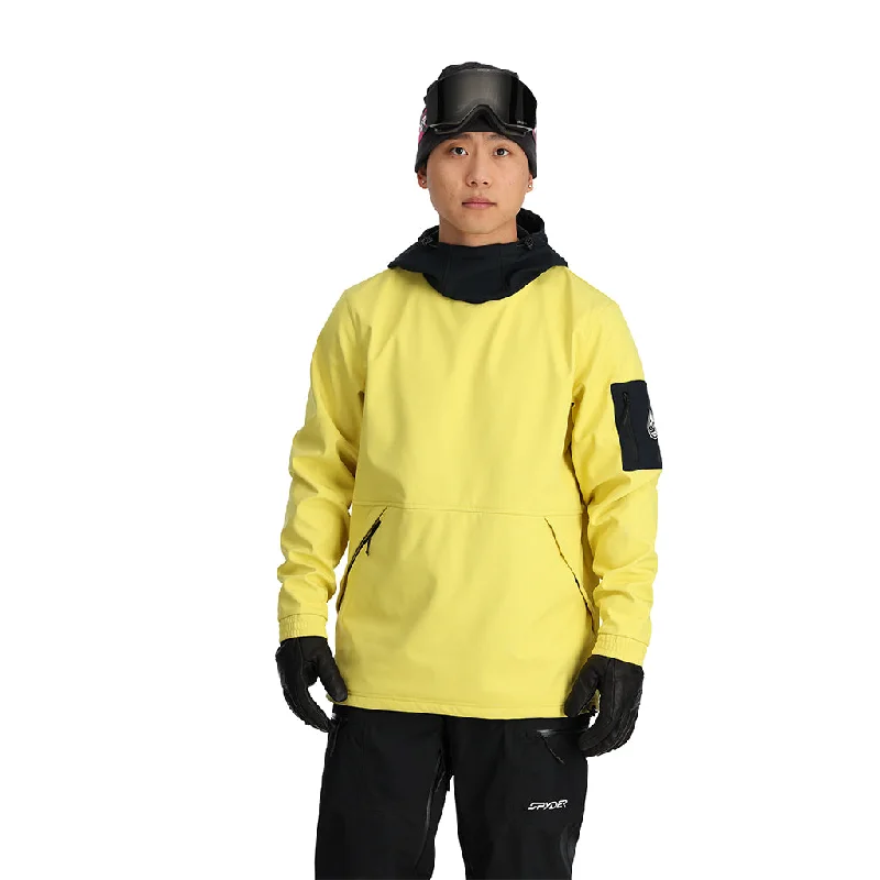 Unisex Softshell Riding Hoodie - Yellow Cool Men's Skate