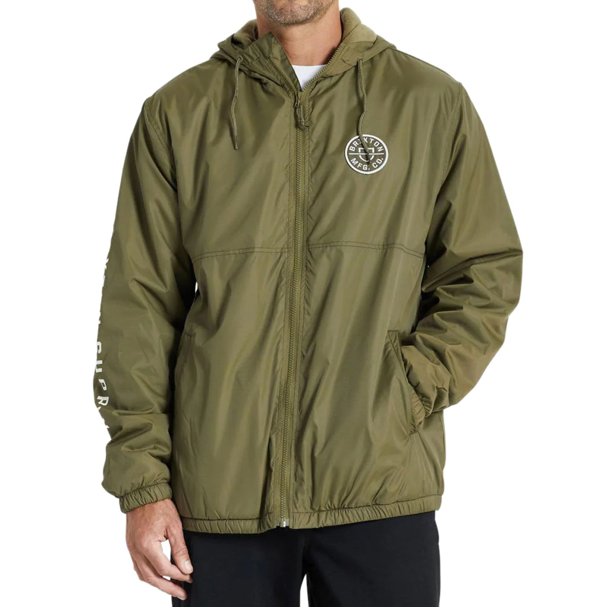 Claxton Crest Lined Hood Jacket Dynamic Men's Moto