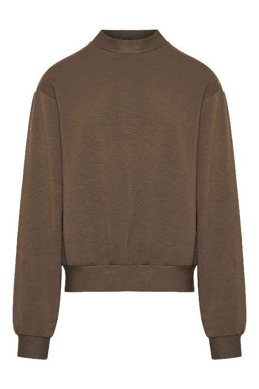 Prunus Sweater Brown Artistic Men's Hand