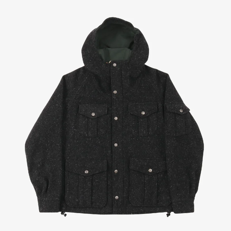 Wool Mountain Parka Rugged Men's Outdoor 