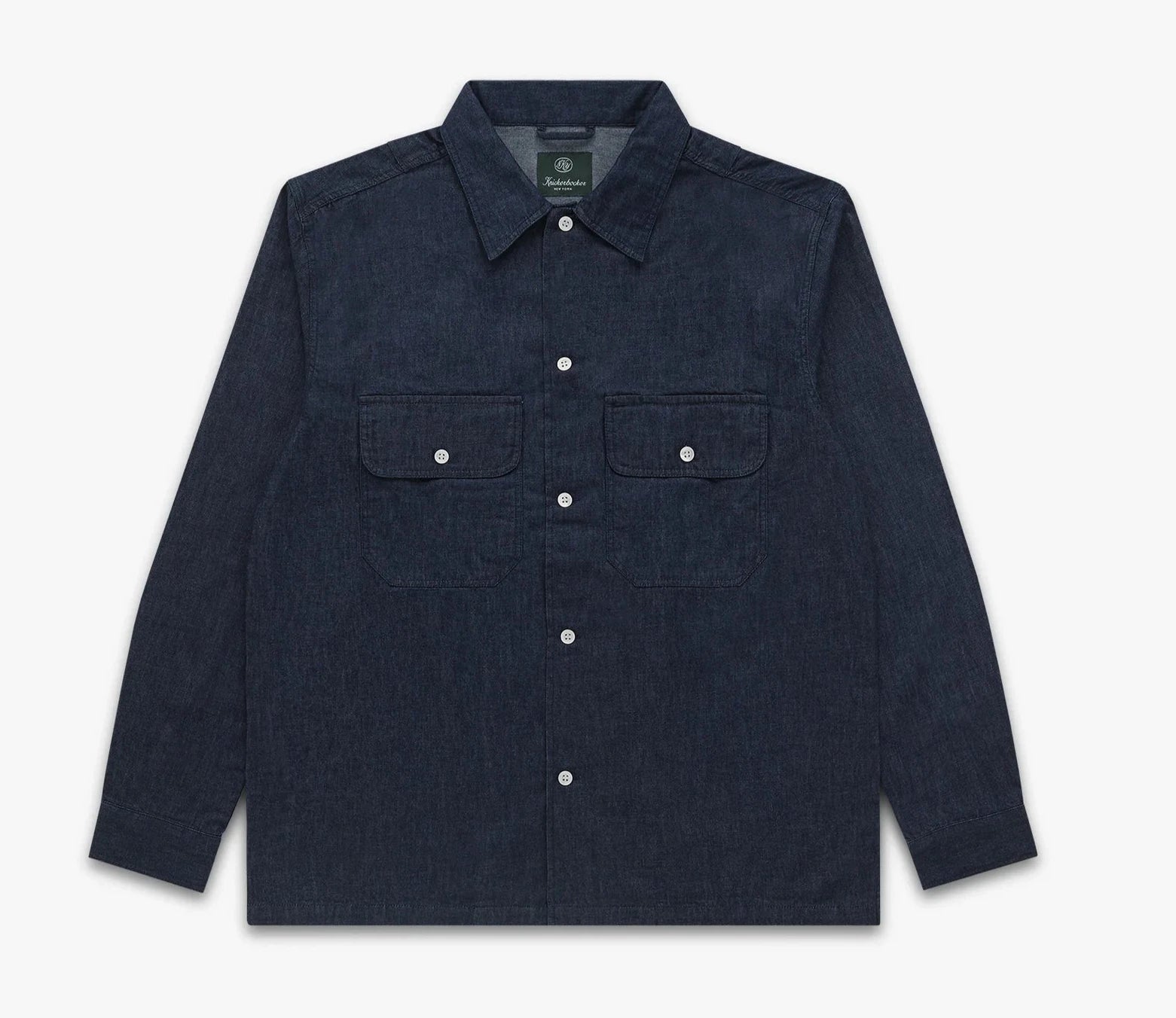 Knickerbocker - Service Denim Shirt in Dark Indigo Artistic Men's Avant