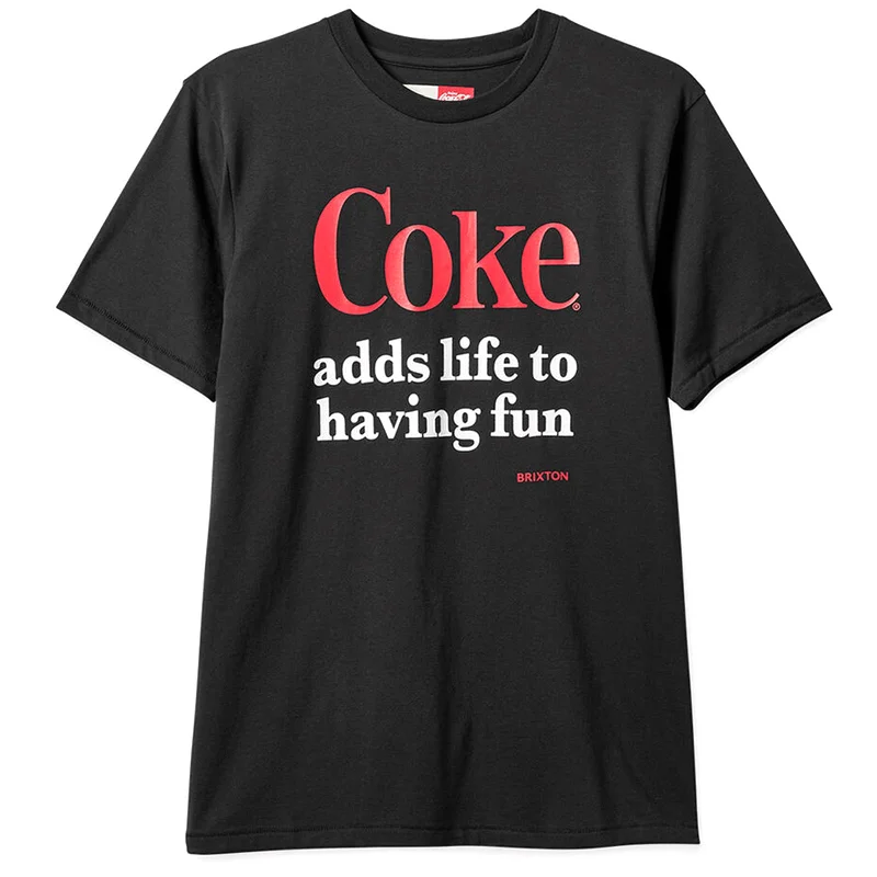 Coca Cola Having Fun S/S Tailored T-Shirt Bohemian Men's Free