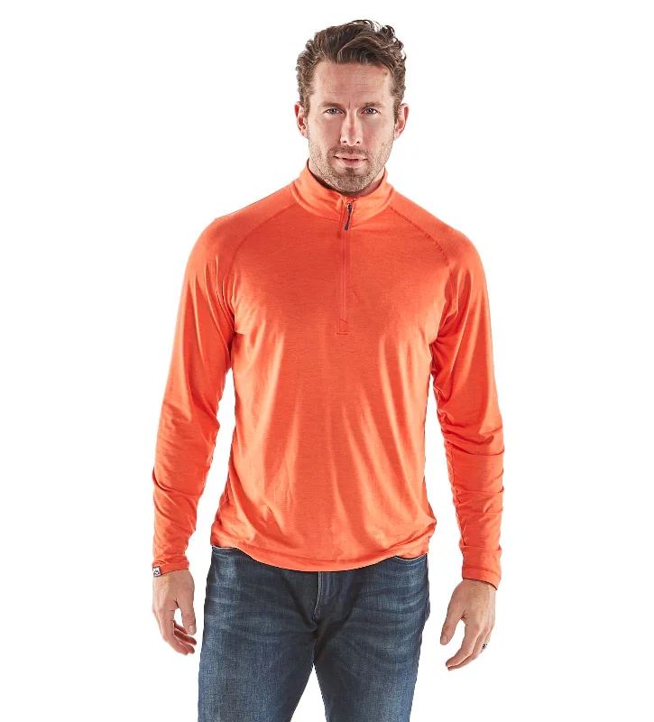 Men's Pacesetter Quarter Zip - Seasonal Colors Refined Men's Velvet