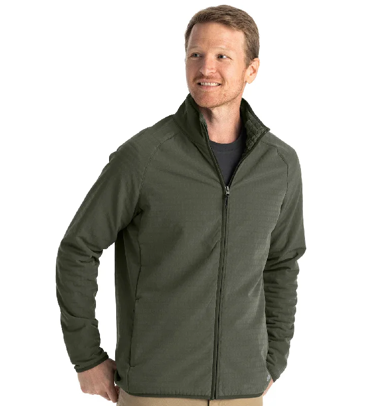 Men's Gridback Fleece Jacket Modern Men's 