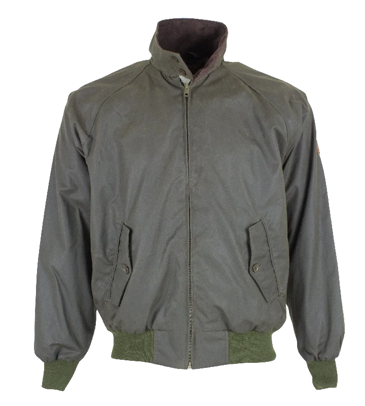 W19 - Harrington Wax Jacket - DARK OLIVE Tough Men's Tactical