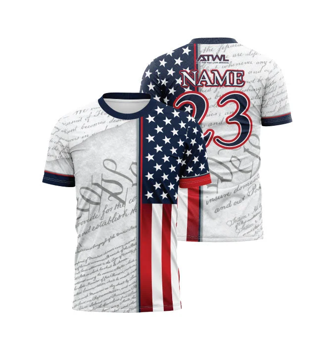 We The People Men's Full Dye Jersey Dynamic Men's High