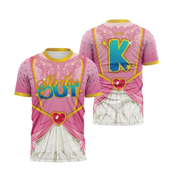 Strikeout Princess Full Dye Jersey Dapper Men's Bow