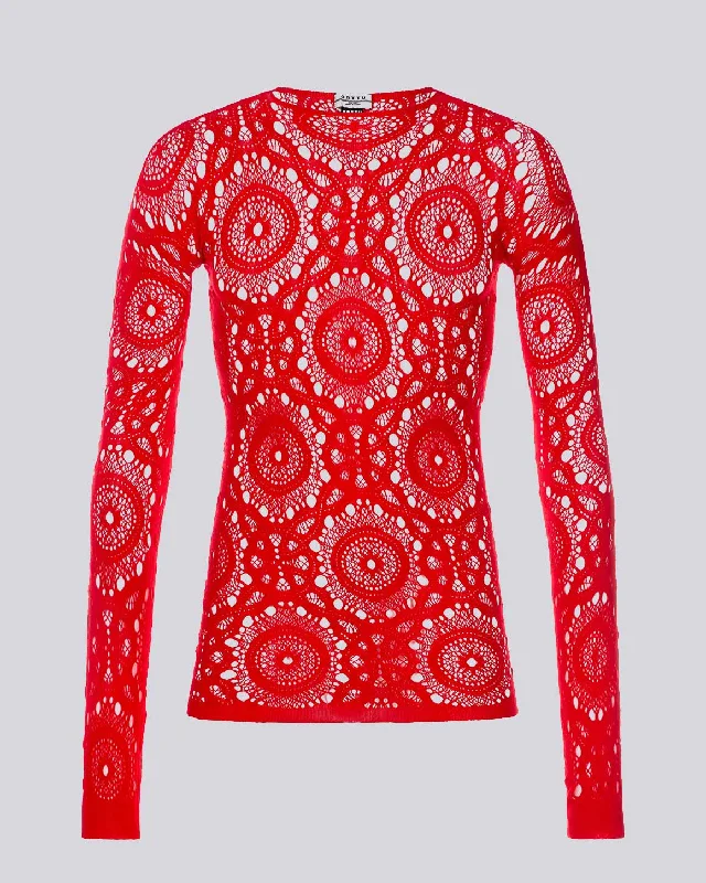 Blake Top Red Monochromatic All