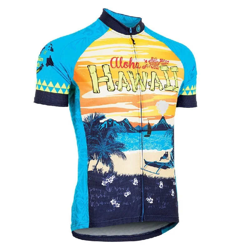 Men's Hawaii Retro Jersey Casual Men's Loose