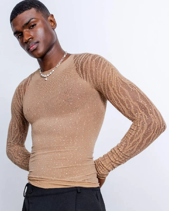 Sparkling Top Sporty Men's Athleisure 