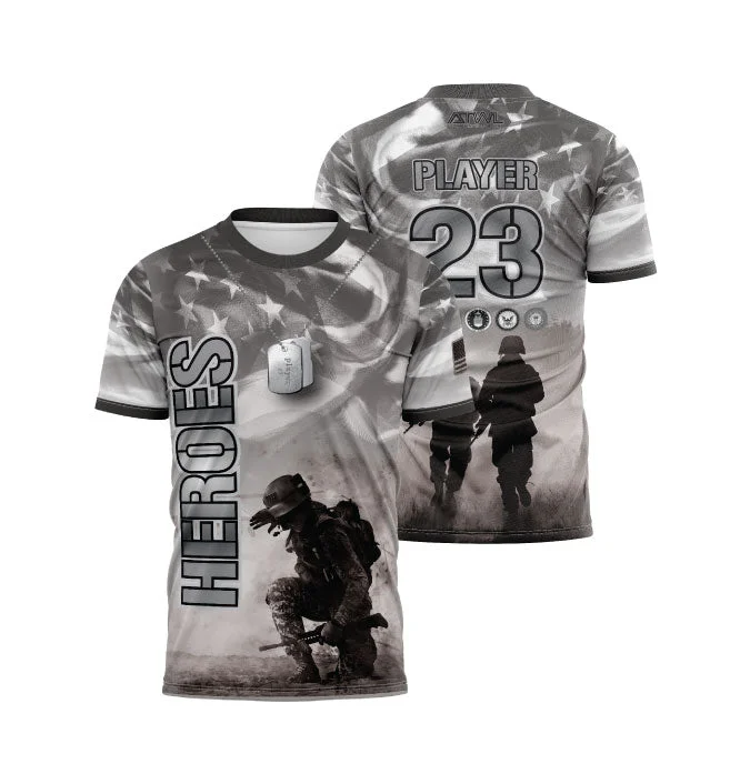 Heroes Full Dye Jersey Modern Men's Tech