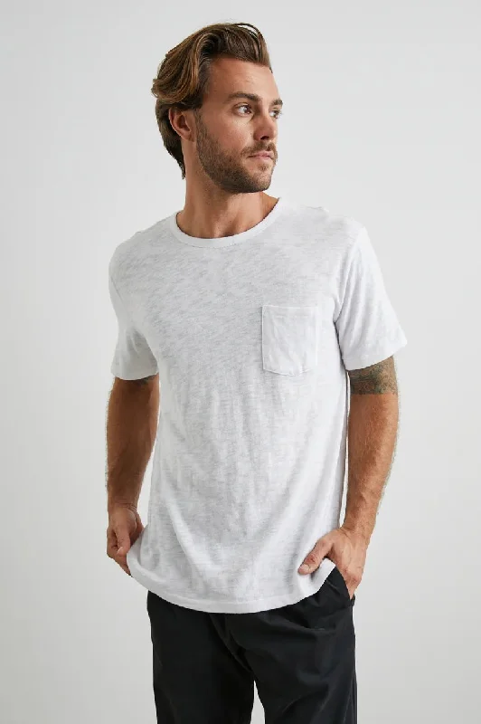 Rails Skipper T-Shirt / White Youthful Men's Pop