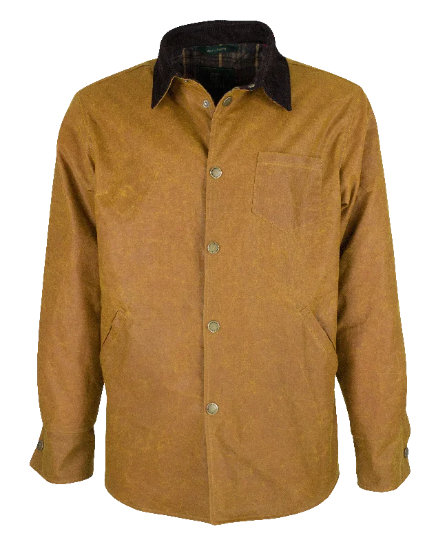 W26 - Men's Antique Wax Overshirt - GOLD Lumberjack