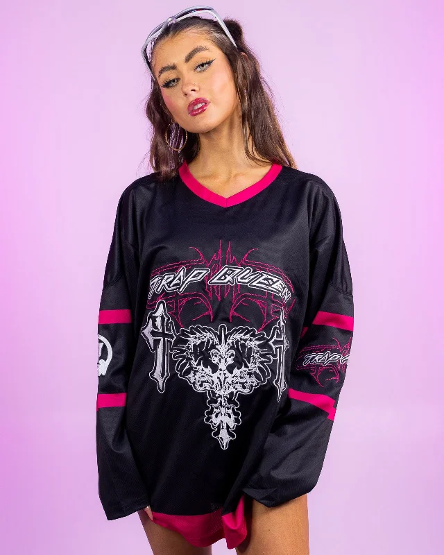 Trap Queen Hockey Jersey Luxurious Men's High