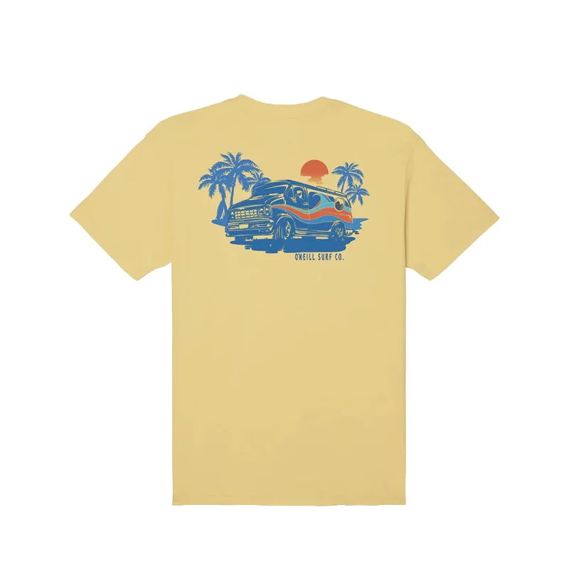 Van Life S/S Tee Casual Men's Loose