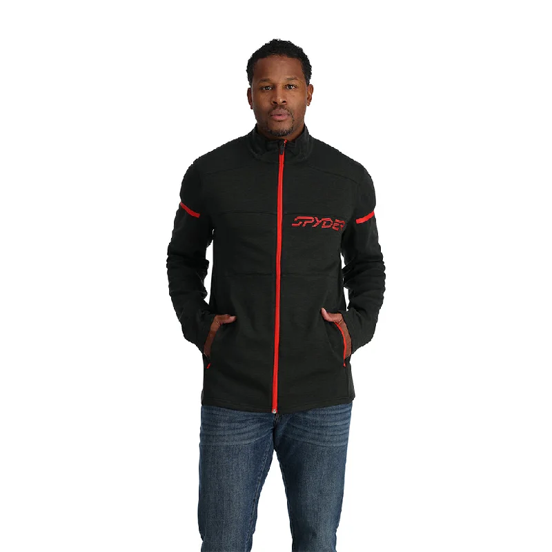 Mens Speed Fleece Full Zip - Black Artistic Men's Avant