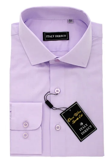 Lavender Sport Fit Dress Shirt Classic Men's Pin