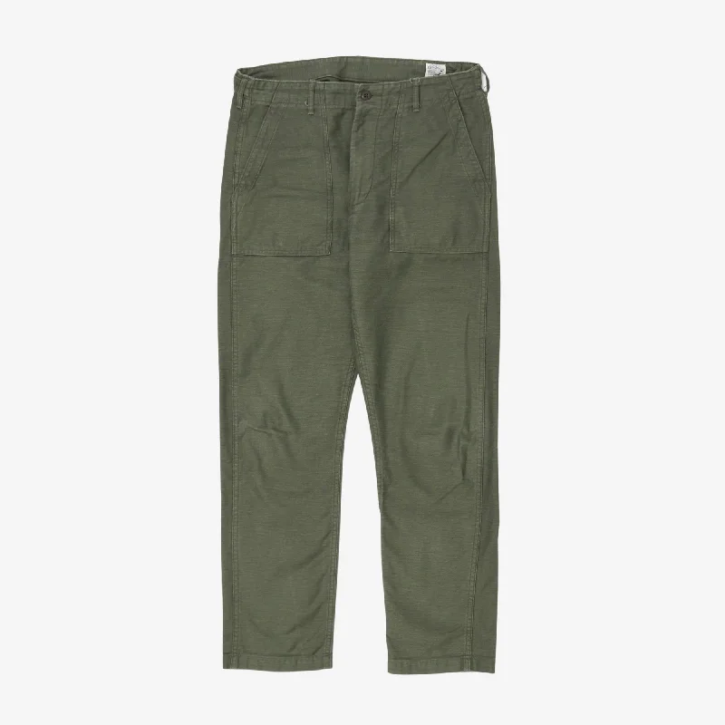 US Army Fatigue Pants Sleek Men's Metallic