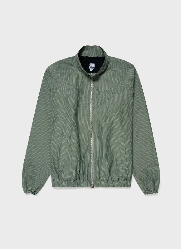 Men's Sunspel x Nigel Cabourn Ripstop Army Jacket in Army Green Traditional Men's Country