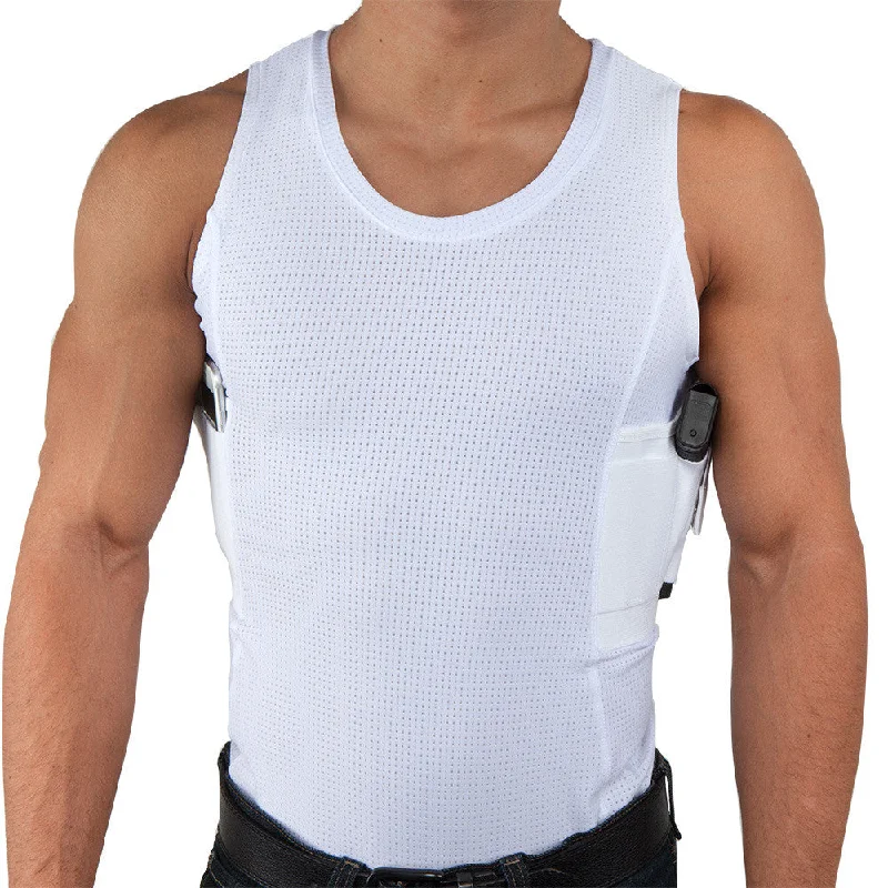 Mens Concealed Carry Coolux Mesh Tank Modern Men's 