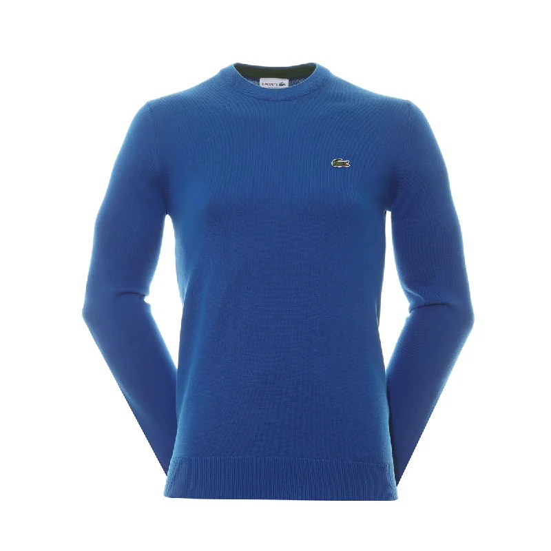 Men's Organic Cotton Crew Neck Sweater Cobalt Bohemian Men's Free