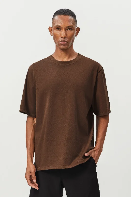 Victory T-Shirt - Brown Modern Men's Tech