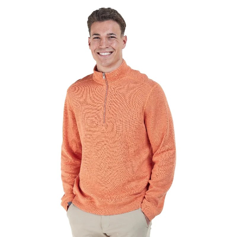 Men's Shoreliner Quarter Zip Stylish Men's Neon