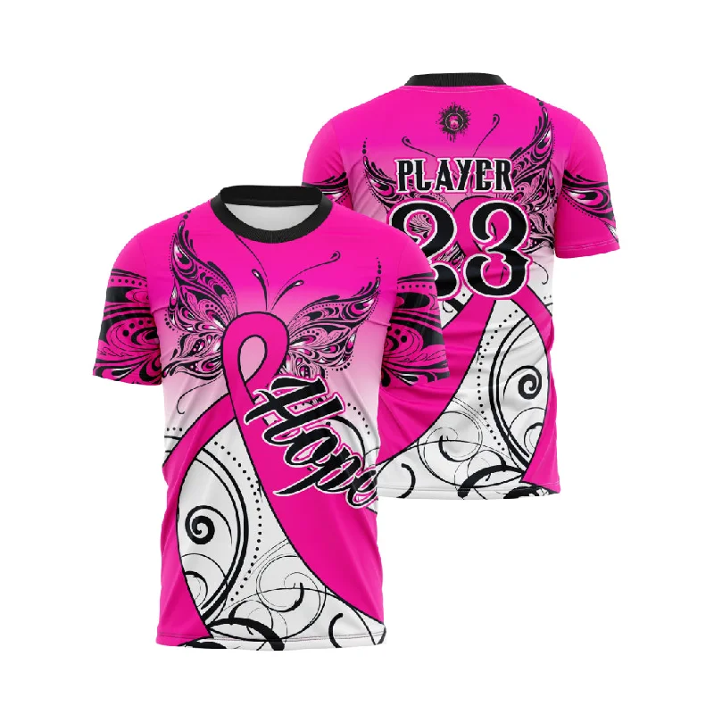 HOPE Breast Cancer Awareness Men's full dye jersey Organic