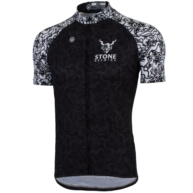 Men's Stone Brewing Cycling Jersey Modern Men's Geometric