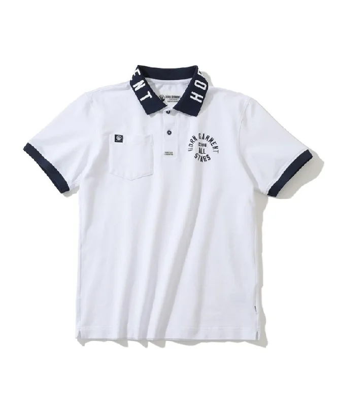 MEN'S ALL STAR POLO WHITE Dapper Men's 1920S