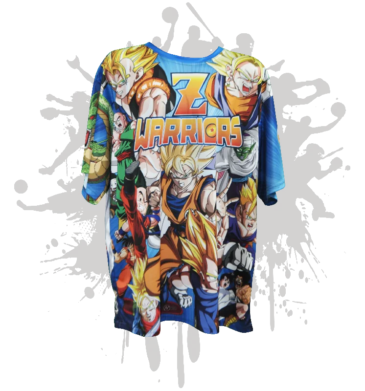 Z Warriors Mens Full Dye Jersey Sharp Men's Italian