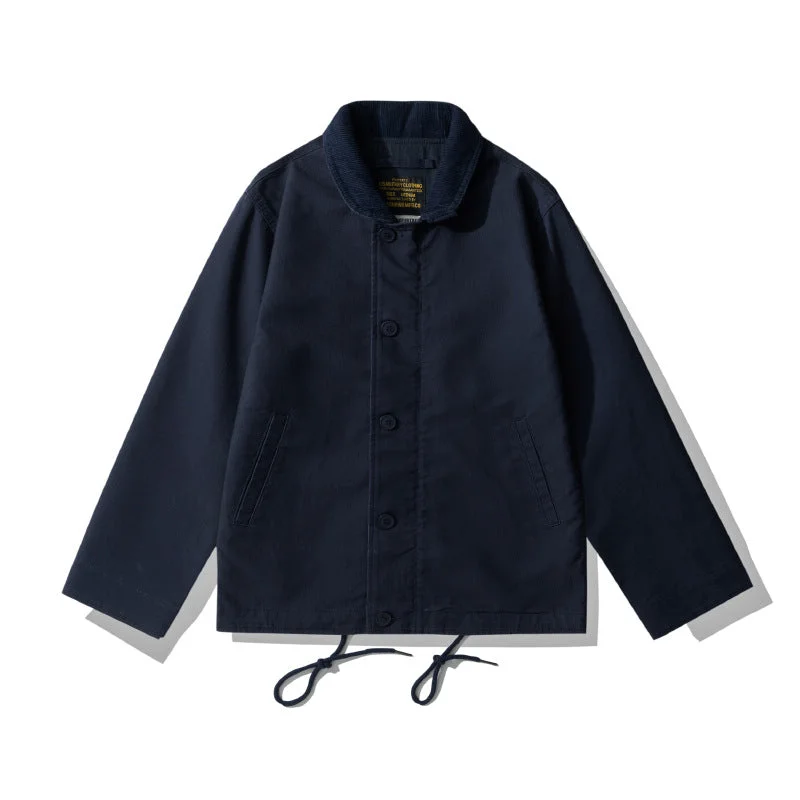 Men's thin stand-up collar jacket Hip Men's Retro