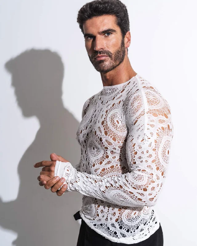 Blake Top Ivory Artistic Men's Hand