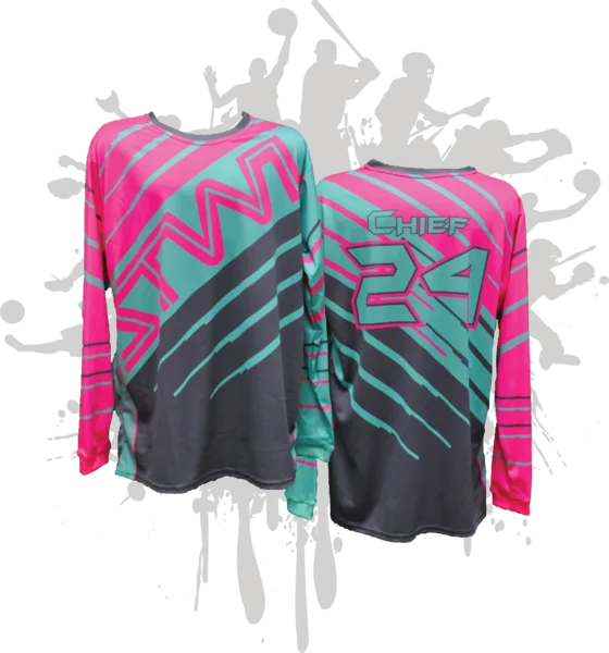 NEON PINK/MINT/CHARCOAL