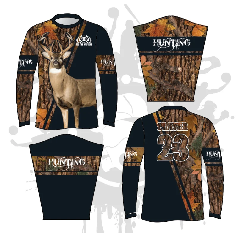 Oh, Deer! Long Sleeve Jersey Classic Men's Pin