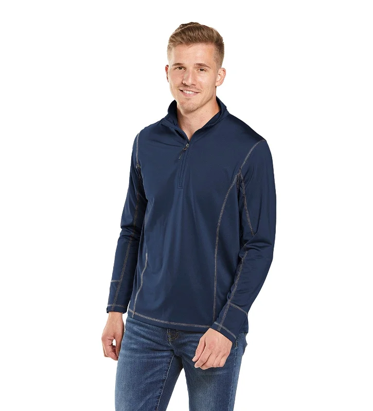 Men's Adapter Quarter Zip Preppy Men's College