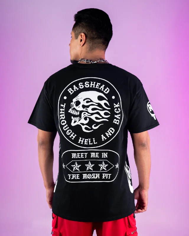 Basshead Hell and Back Men's T-Shirt Dapper Men's Bow