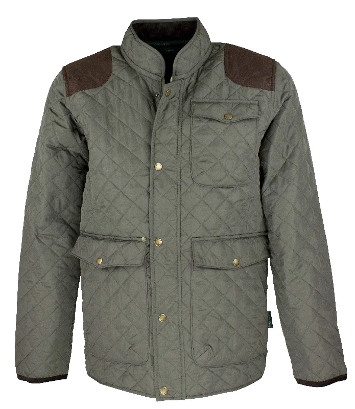 W171 - Men's Thistle Quilted Jacket Confident Men's High