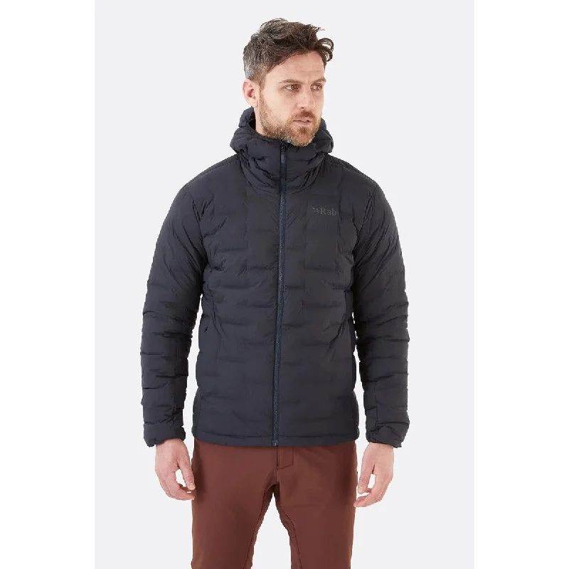 Men's Cubit Stretch Down Hooded Jacket Hip Men's Retro