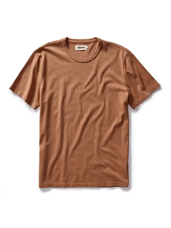 Taylor Stitch Organic Cotton Tee / Adobe Relaxed Men's Beach