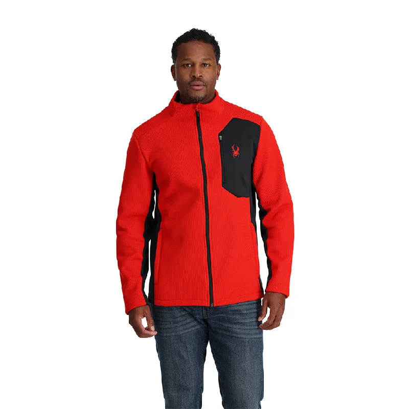 Mens Bandit Full Zip - Volcano Artistic Men's Hand