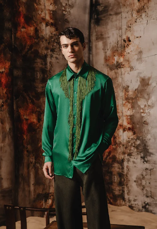 Bequest Shirt Green British Gentleman Style